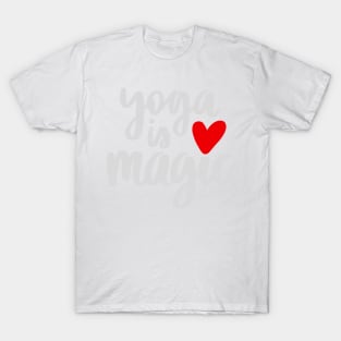Magical word ( Yoga is Magic ) -  T-Shirt T-Shirt